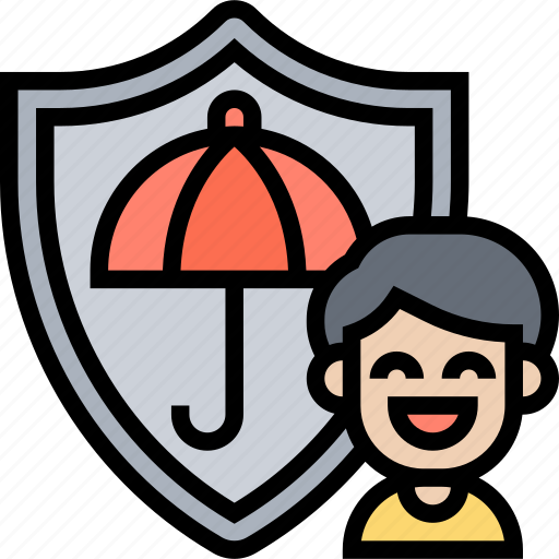 Endowment, insurance, protection, guarantee, relief icon - Download on Iconfinder