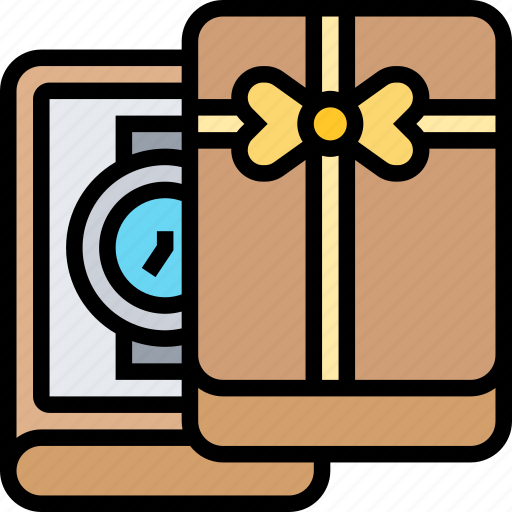 Gift, watch, present, values, reward icon - Download on Iconfinder