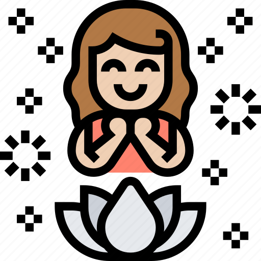 Relief, philanthropy, positive, relaxation, meditation icon - Download on Iconfinder