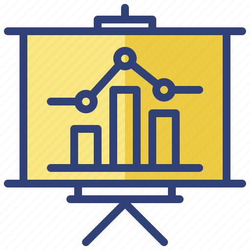 Accounting, business, chart, presentation, report, sales, traffic icon - Download on Iconfinder