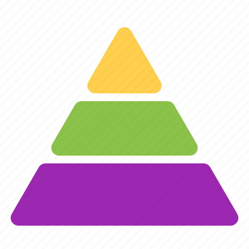 Pyramid, chart, graph, diagram, statistics icon - Download on Iconfinder