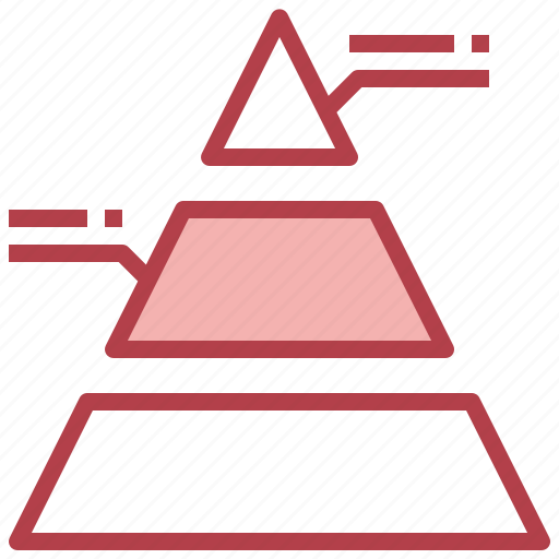 Pyramid, chart, analytics, diagram, business icon - Download on Iconfinder