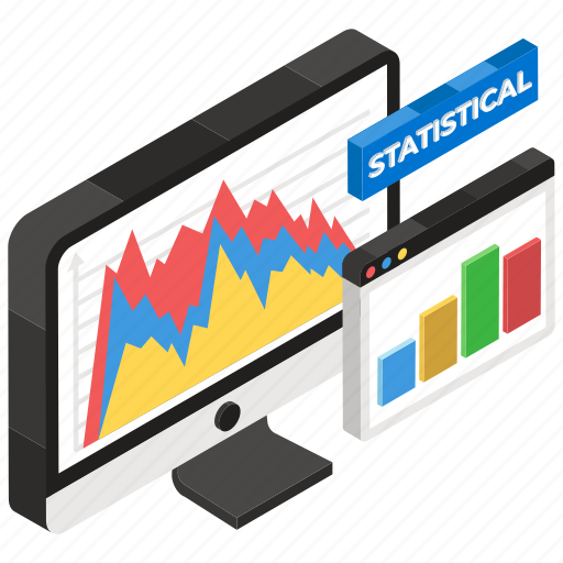 Data analytics, data visualization, online graph, online infographic, statistical analysis icon - Download on Iconfinder