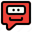 chatbot, robot, chat, support, service, box 