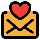 love, message, mail