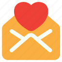 love, mail, open, message