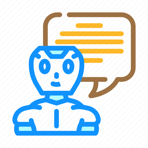 Communication, chat, bot, robot, service, chatbot icon - Download on Iconfinder