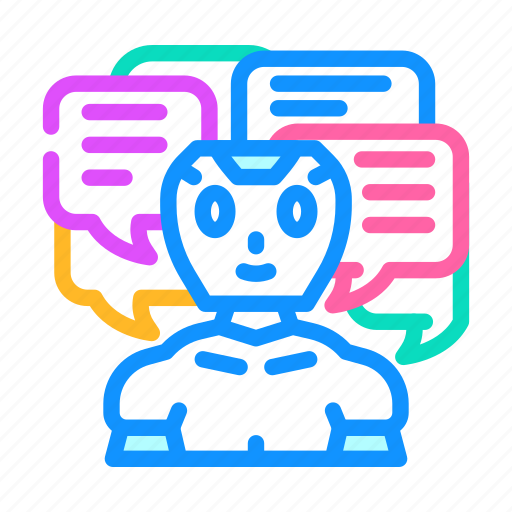 Conversation, chat, bot, robot, service, chatbot icon - Download on Iconfinder