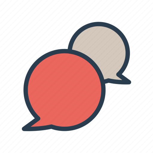 Bubble, chat, conversation, discussion, message icon - Download on Iconfinder