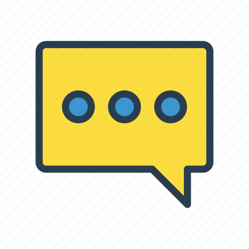 Bubble, comment, conversation, discussion, text icon - Download on Iconfinder