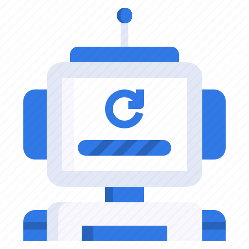 Load, robot, virtual, communications, bot icon - Download on Iconfinder