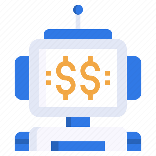 Money, payment, bot, communications, assistant icon - Download on Iconfinder