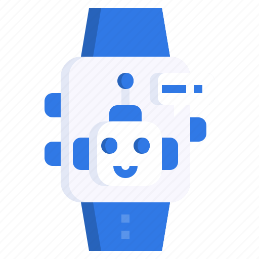 Smartwatch, chatbot, electronics, technology, bot icon - Download on Iconfinder