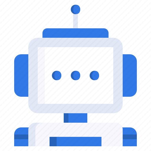 Type, communications, chat, robot, bot icon - Download on Iconfinder