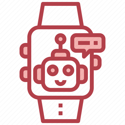 Smartwatch, chatbot, electronics, technology, bot icon - Download on Iconfinder