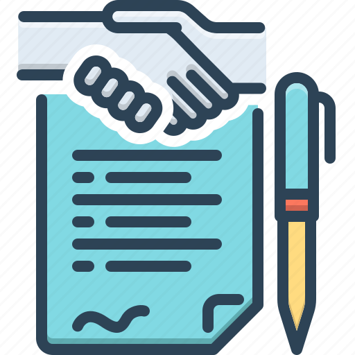 Agreement, settlement, deal, compromise, partnership, conciliation, contract icon - Download on Iconfinder