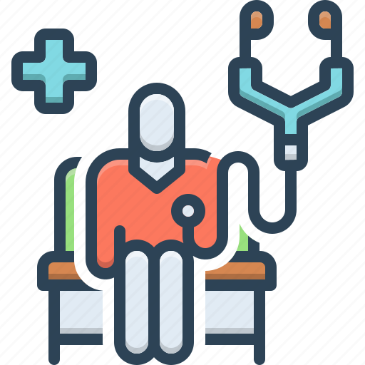 Checkup, diagnosis, patient, stethoscope, health checkup, health care, health screening icon - Download on Iconfinder