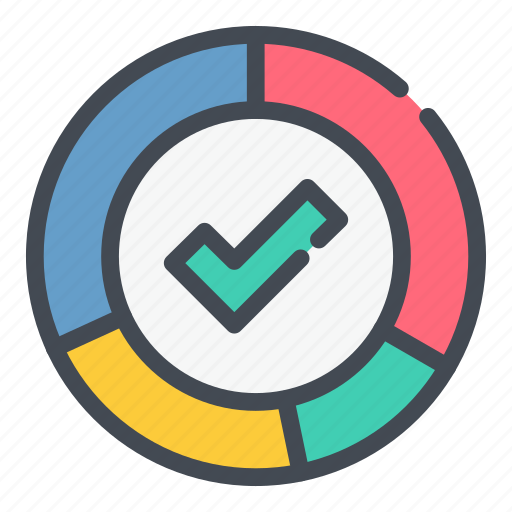 Accept, approved, chart, check, statistics, stats, tick icon - Download on Iconfinder