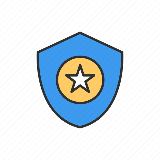 Badge, secured, star, verified icon - Download on Iconfinder