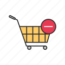 cart, online shopping, remove from cart, shopping