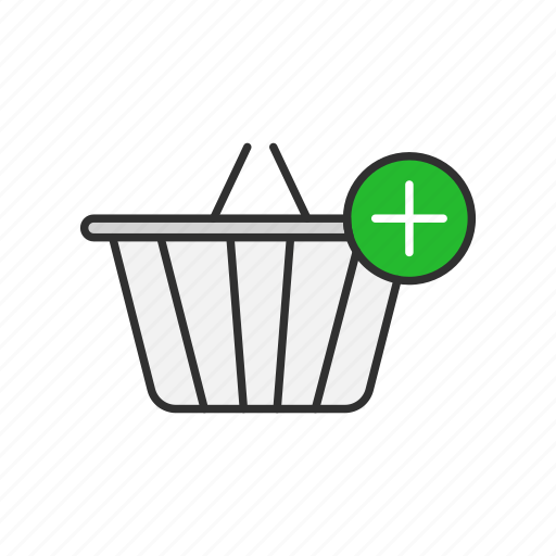 Add to basket, online shopping, shopping, shopping basket icon - Download on Iconfinder