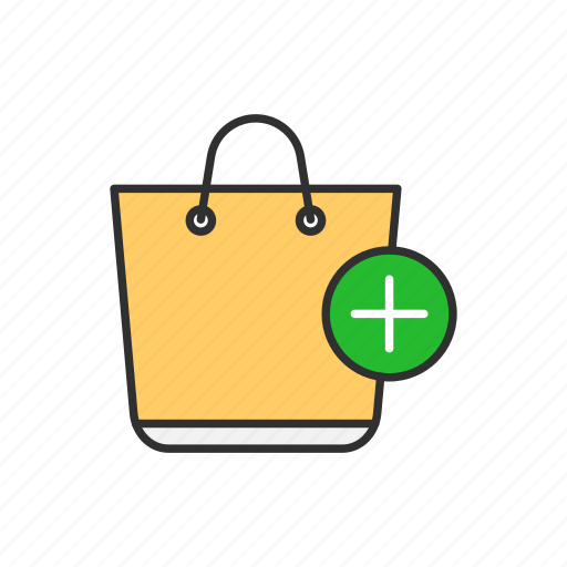 Add to bag, online shopping, shopping, shopping bag icon - Download on Iconfinder