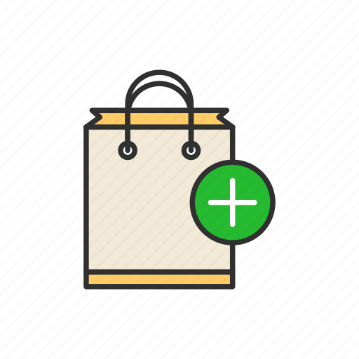 Add to bag, online shopping, shopping, shopping bag icon - Download on Iconfinder