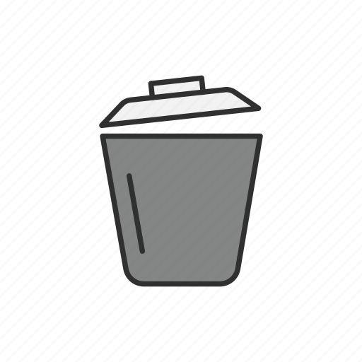 Delete, erase, trash, trash bin icon - Download on Iconfinder