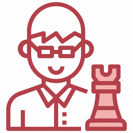 Chess, player, board, games, strategy, hobby icon - Download on Iconfinder