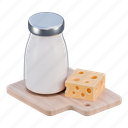 cheese, milk, diary, product, cube, delicious, food, tasty 