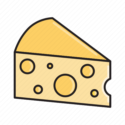 Cheese, dairy, emmental, food, gourmet, maasdam, swiss icon - Download on Iconfinder