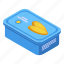 butter, pack, isometric 