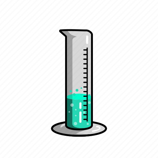 Chemical, chemistry, laboratory, laboratory tool, measuring cup, science, tube icon - Download on Iconfinder