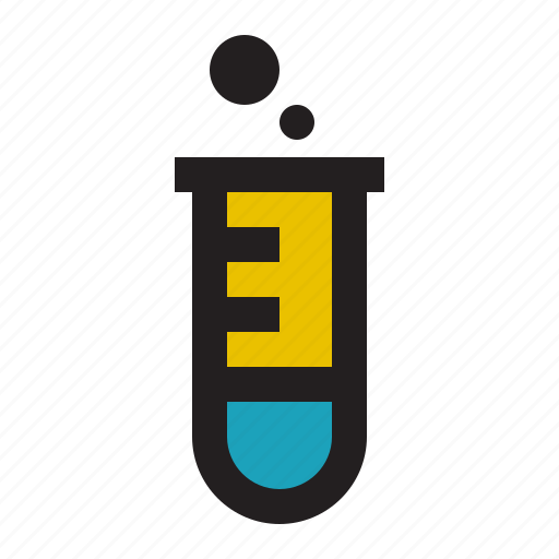 Chemical, chemistry, lab, laboratory, science, test tube, tube icon - Download on Iconfinder