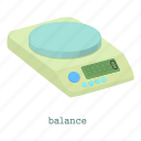 balance, cartoon, electronic, object, scales, weigh, weigher