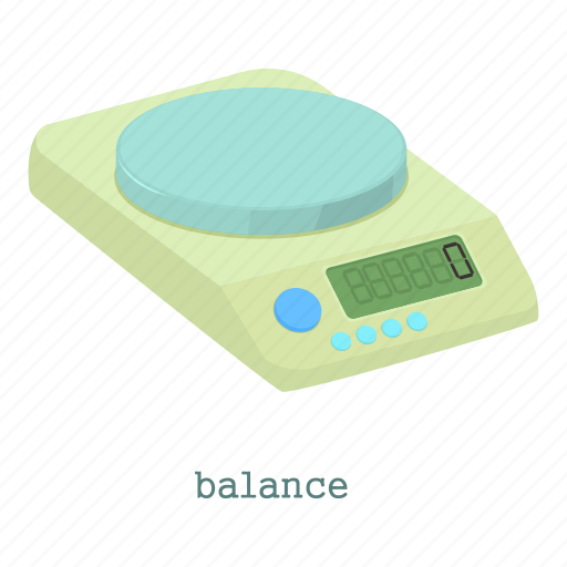 Balance, cartoon, electronic, object, scales, weigh, weigher icon -  Download on Iconfinder