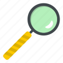 glass, lens, magnifier, magnifying, search, tool, zoom