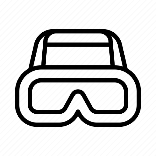 Chemical, chemistry, goggles, glasses, protection icon - Download on Iconfinder