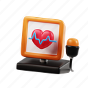 echocardiogram, heart, medical, disease, rate, ecg, ekg, mobile technology 