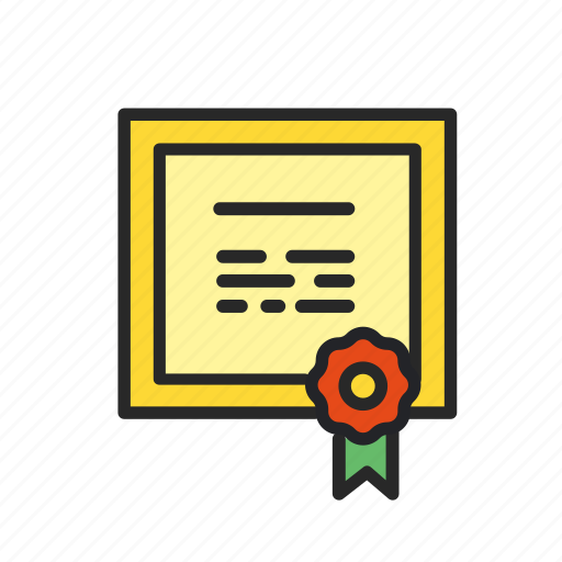 Agreement, certificate, contract, diploma, patent, science icon - Download on Iconfinder