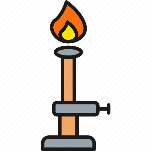 Bunsen, burner, chemical, chemistry, lab icon - Download on Iconfinder
