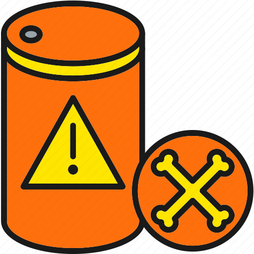 Dangerous, emergency, hazardous, waste icon - Download on Iconfinder