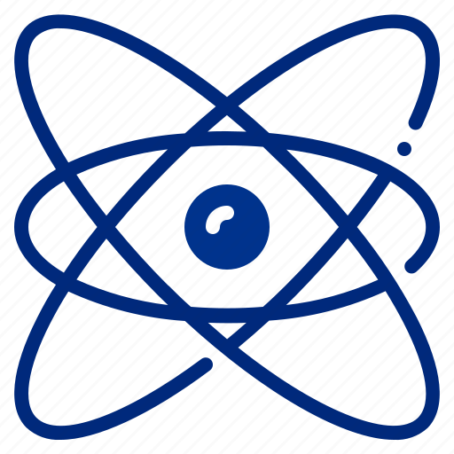 Atom, atomic, molecule, chemical, biology, education, science icon - Download on Iconfinder