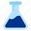 beaker, science, lab, flask, chemistry, test, glass 