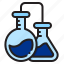 chemistry, experimentation, lab, flask, education, test, tube, science 