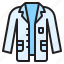 lab, coat, medical, clothing, laboratory, fashion, science 