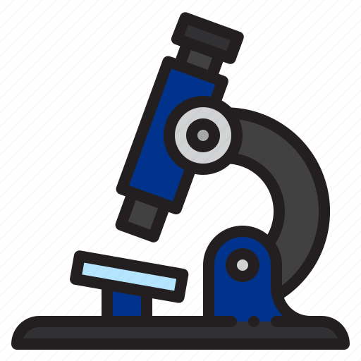 Microscope, scientific, medical, laboratory, observation, education, science icon - Download on Iconfinder