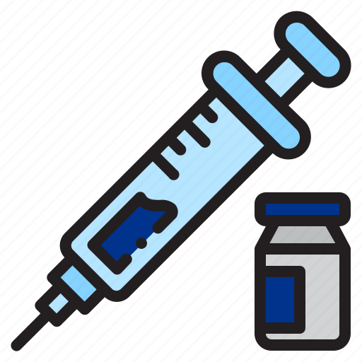 Vaccine, syringe, medical, drug, virus, injection, health icon - Download on Iconfinder