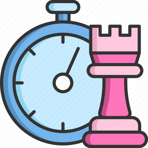 Stopwatch, time, timing, rook, timer, clock icon - Download on Iconfinder