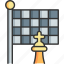 flag, chess, game, competition, gaming, sports 